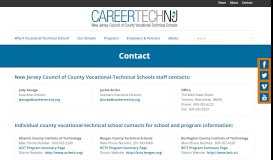 
							         Contact - Career Tech NJ								  
							    