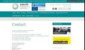 
							         Contact - Cavan & Monaghan Education Training Board - cmetb								  
							    