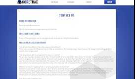 
							         Contact CoreTrax | Assessment - Curriculum - Experiential ...								  
							    