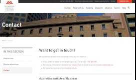 
							         Contact Details and Online MBA Enquiries| aib.edu.au								  
							    