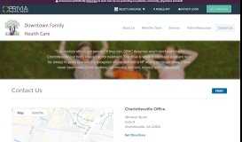 
							         Contact – Downtown Family Health Care								  
							    