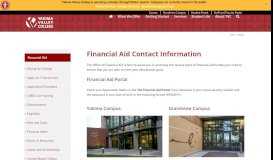 
							         Contact - Financial Aid - Yakima Valley College								  
							    