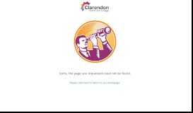 
							         Contact Form - Clarendon Sixth Form College								  
							    