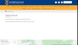 
							         Contact Form » The Billericay School								  
							    