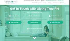 
							         Contact - Giving Tree Property Management								  
							    