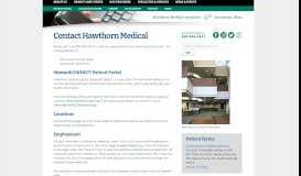 
							         Contact Hawthorn Medical | Hawthorn Medical Associates								  
							    