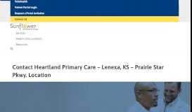 
							         Contact Heartland Primary Care - Lenexa, KS - Prairie Star Pkwy ...								  
							    