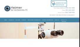 
							         Contact Heimer Eye Care in State College, Tyrone, and Bellefonte ...								  
							    