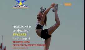 
							         Contact - Horizons Dance, Tumble, Cheer								  
							    