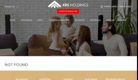 
							         Contact KRS Holdings, Property Management Services								  
							    
