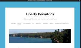 
							         Contact — Liberty Pediatrics								  
							    