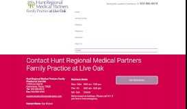 
							         Contact Live Oak Professional Center Commerce | 903-886-8818								  
							    