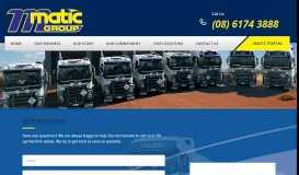 
							         Contact - Matic Group | Specialised Transport, Logistics, Distribution ...								  
							    