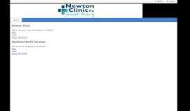 
							         Contact - Newton Clinic								  
							    