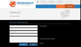 
							         Contact - Omnipay.asia								  
							    