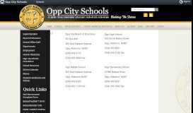 
							         Contact | Opp City Schools								  
							    
