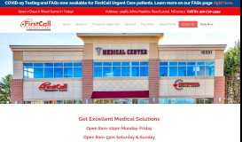
							         Contact Our Urgent Care Center in Laurel & Columbia MD | First Call ...								  
							    