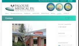
							         Contact – Palouse Medical								  
							    