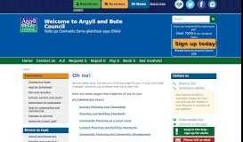 
							         Contact Planning and Building Standards - Argyll and Bute Council								  
							    