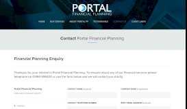 
							         Contact Portal Financial Planning Huddersfield - Portal Financial ...								  
							    