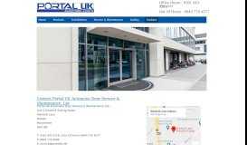 
							         Contact Portal UK Systems Ltd for automatic doors in Nottingham								  
							    