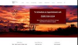 
							         Contact - Pulmonary Associates of Southern Arizona								  
							    