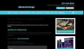 
							         Contact Rebecca Fitzgerald MD Dermatology | Los Angeles								  
							    