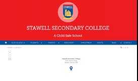 
							         Contact - Stawell Secondary College								  
							    