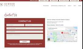 
							         Contact Sumner College | Nursing & Paralegal Studies - Portland OR								  
							    