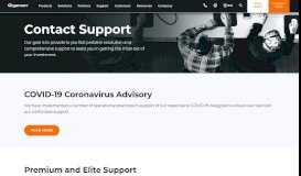 
							         Contact Support | Hardware & Software Support | Gigamon								  
							    