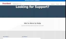 
							         Contact Support | Heartland Payment Systems								  
							    