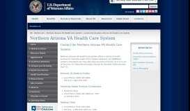 
							         Contact the Northern Arizona VA Health Care System - Northern ...								  
							    