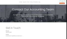 
							         Contact Us | 1-800Accountant								  
							    