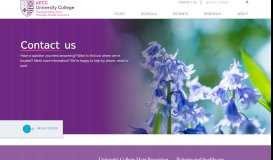 
							         Contact Us | AECC University College Bournemouth | AECC ...								  
							    