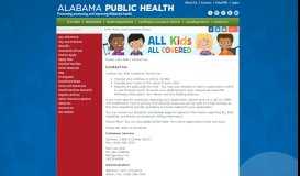 
							         Contact Us | Alabama Department of Public Health (ADPH)								  
							    