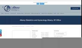 
							         Contact Us - Albany Obstetrics & Gynecology, P.C.								  
							    
