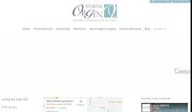 
							         Contact Us - Athens OBGYN								  
							    