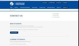 
							         Contact Us | Australian Pacific College								  
							    