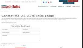
							         Contact US Auto Sales | Used Car Dealer Group in GA & SC								  
							    