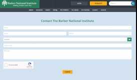 
							         Contact Us - Barber National Institute								  
							    