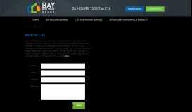 
							         Contact Us | Bay Building Group								  
							    