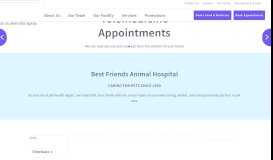 
							         Contact Us | Best Friends Animal Hospital - Chambersburg, PA								  
							    