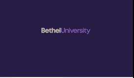 
							         Contact Us | Bethel University								  
							    