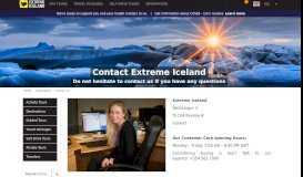 
							         Contact Us | Bookings & General Queries | Extreme Iceland								  
							    