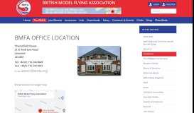 
							         Contact Us - British Model Flying Association								  
							    