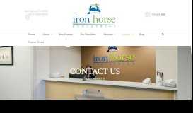 
							         Contact Us | Call 719-633-3850 | Maps | Iron Horse Pediatrics								  
							    