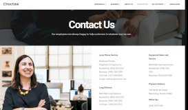 
							         Contact Us – Choctaw								  
							    