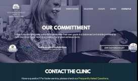 
							         CONTACT US - Christ Clinic								  
							    