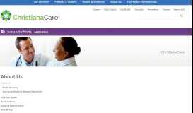 
							         Contact Us – Christiana Care Health System								  
							    
