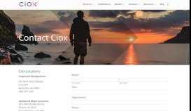 
							         Contact Us - Ciox Health								  
							    